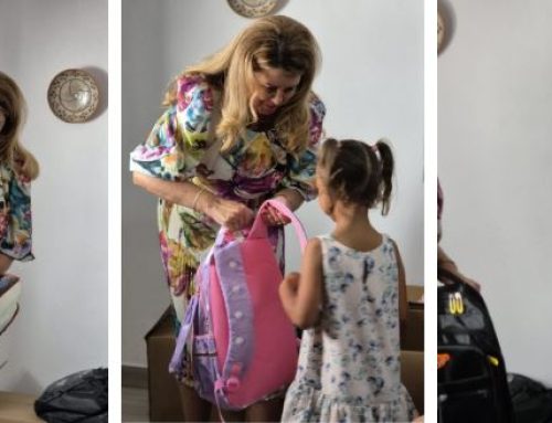 Ghiozdane pline de speranță pentru 32 de copii